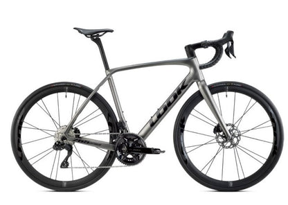 765 OPTIMUM 2 DISC CHARCOAL METALLIC BLACK SATIN 105 DI2 GR1 LOOK R38D WHEEL